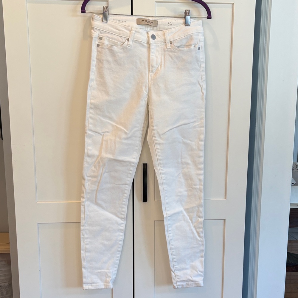 Liverpool Jeans Company Women's Skinny Jeans in White